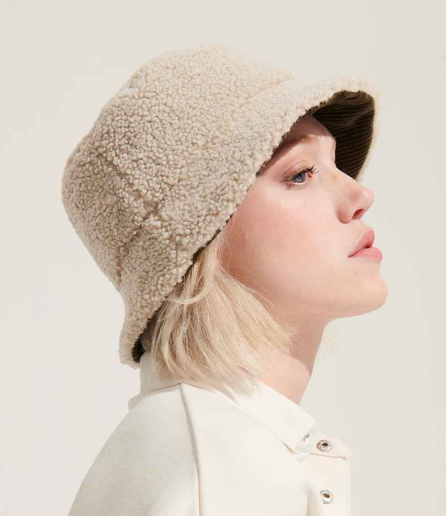 SOL'S Unisex 2-in-1 Reversible Bucket Hat - Army/Shear Beige