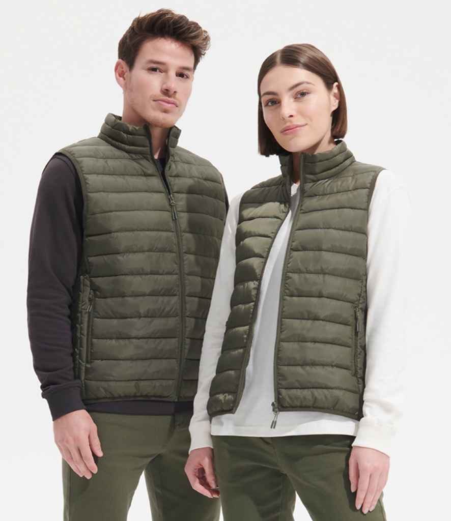 SOL'S Ladies Stream Bodywarmer - Army