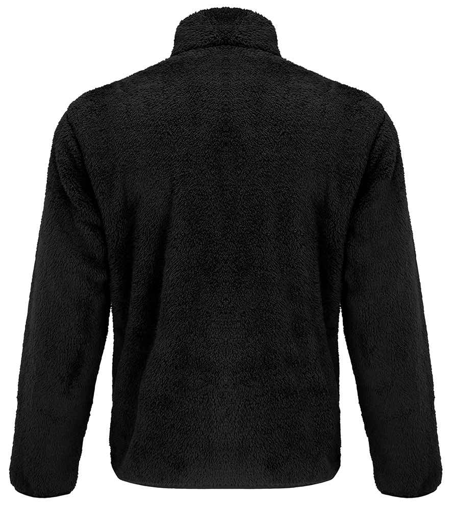 SOL'S Unisex Finch Fluffy Jacket - Black