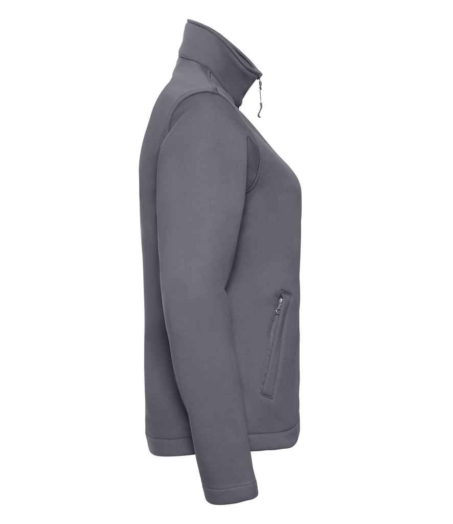 Russell Athletic Ladies Smart Soft Shell Jacket - Convoy Grey