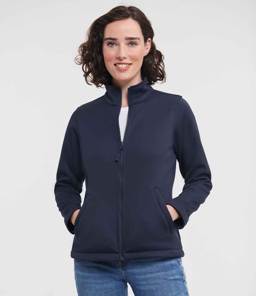 Russell Athletic Ladies Smart Soft Shell Jacket - French Navy