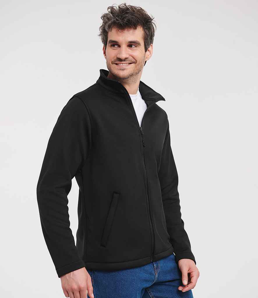 Russell Athletic Smart Soft Shell Jacket - Black