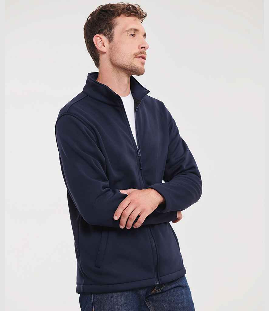 Russell Athletic Smart Soft Shell Jacket - French Navy