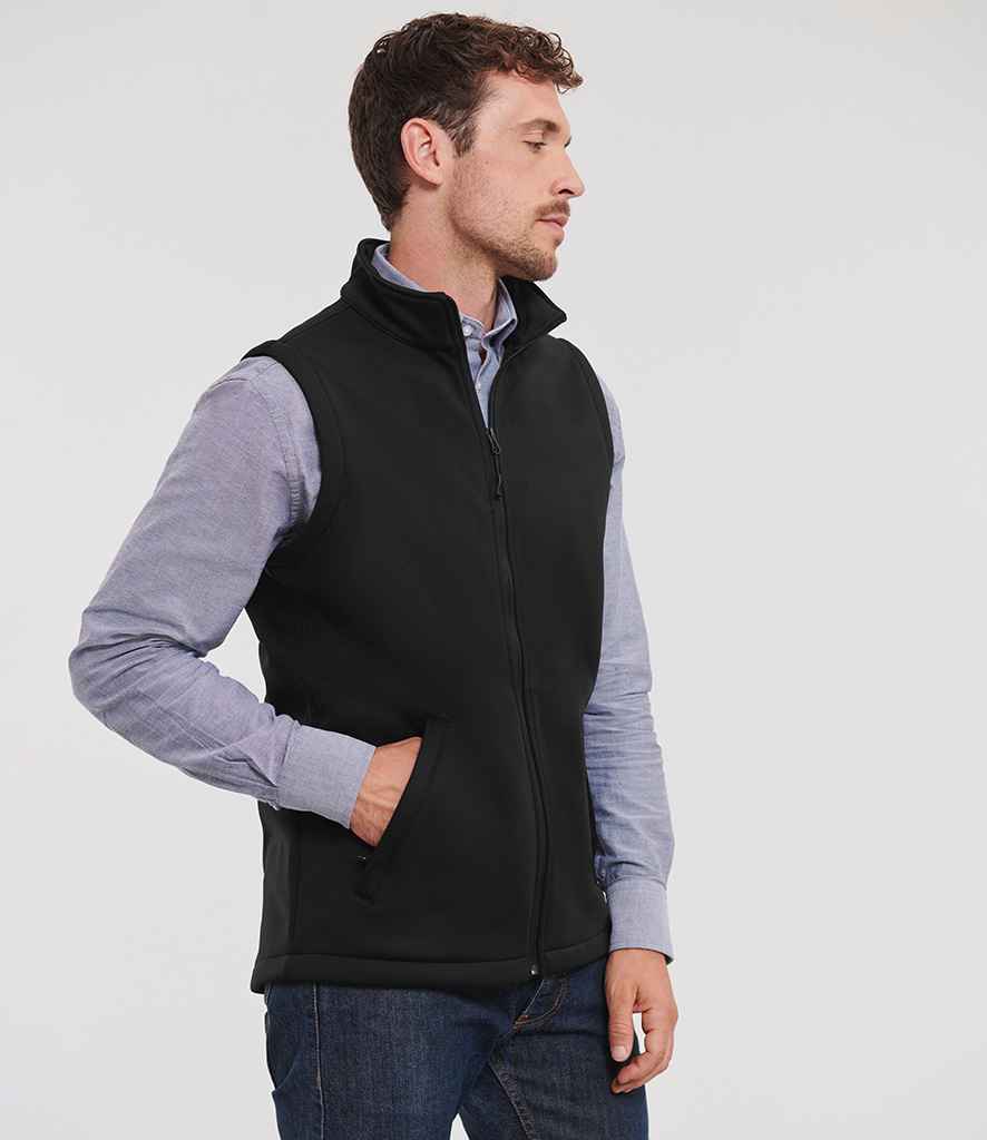 Russell Athletic Smart Soft Shell Gilet - Black