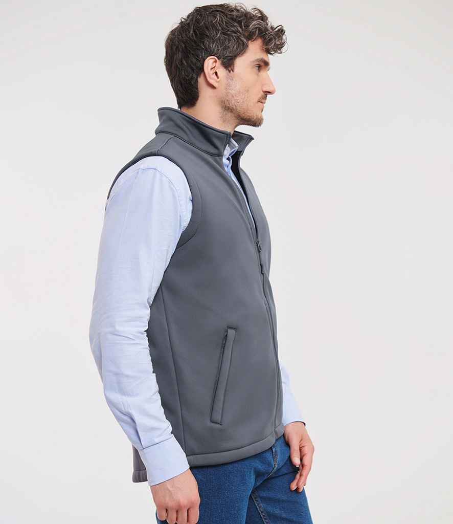 Russell Athletic Smart Soft Shell Gilet - Convoy Grey