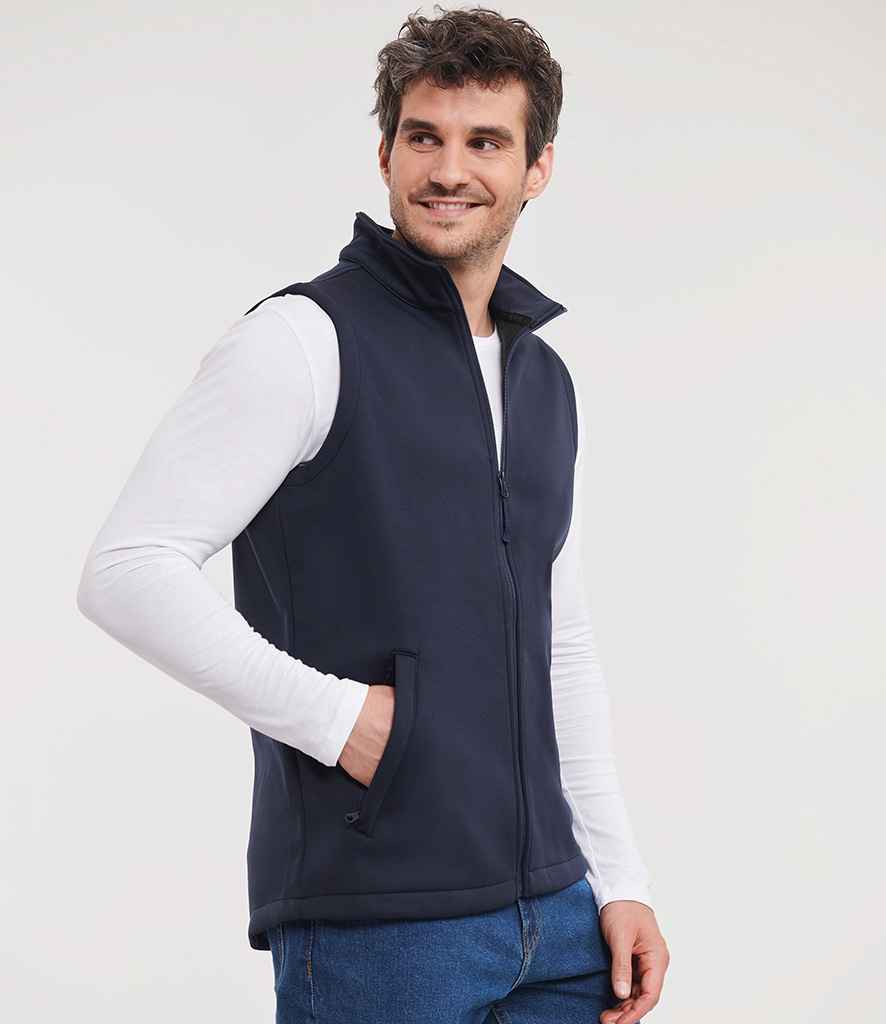 Russell Athletic Smart Soft Shell Gilet - French Navy