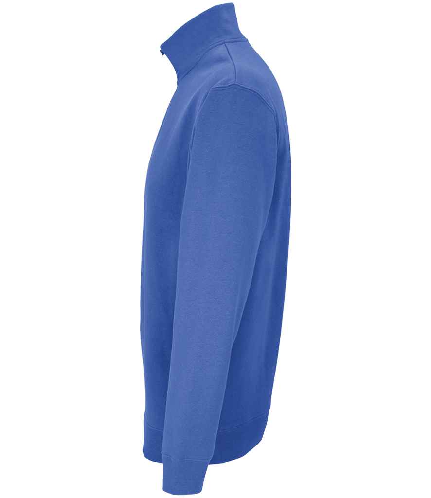 SOL'S Unisex Conrad 1/4 Zip Sweatshirt - Royal Blue