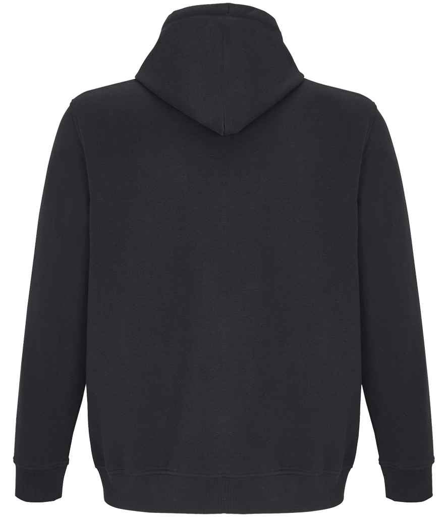 SOL'S Unisex Calipso Eco Friendly Full Zip Hoodie - Black
