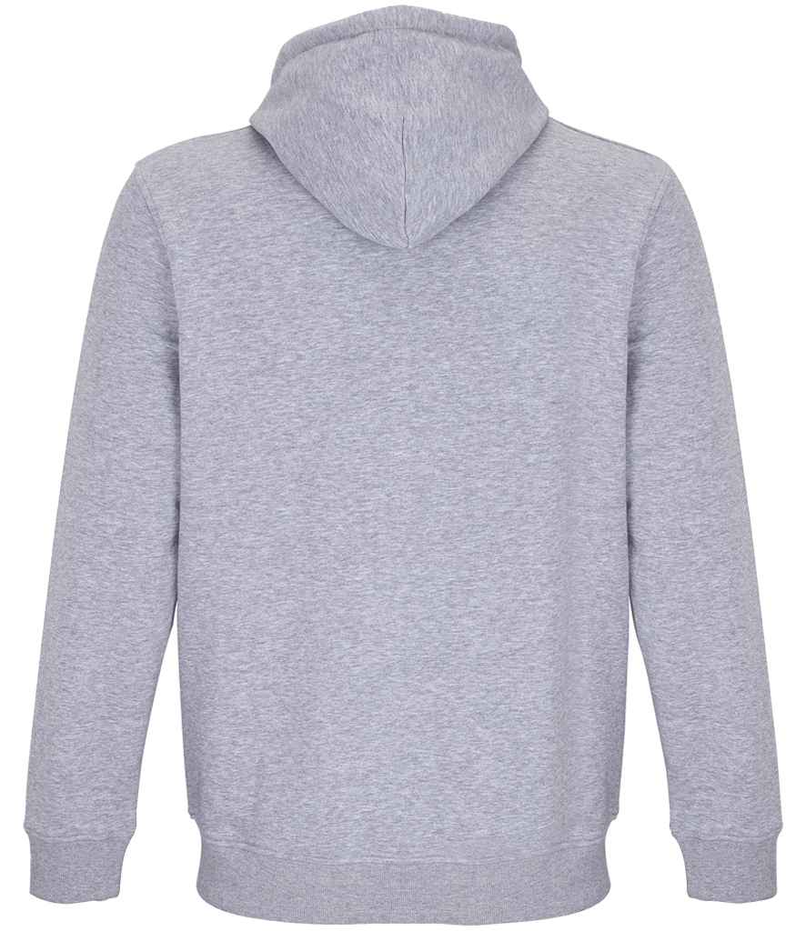 SOL'S Unisex Calipso Eco Friendly Full Zip Hoodie - Grey Marl