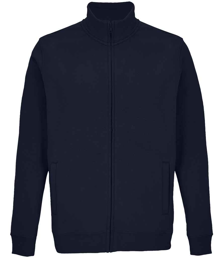 SOL'S Unisex Cooper Full Zip Sweat Jacket - French Navy