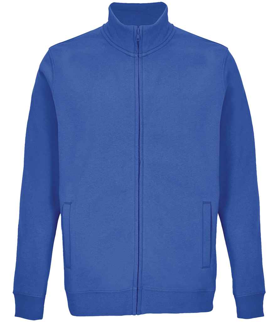 SOL'S Unisex Cooper Full Zip Sweat Jacket - Royal Blue