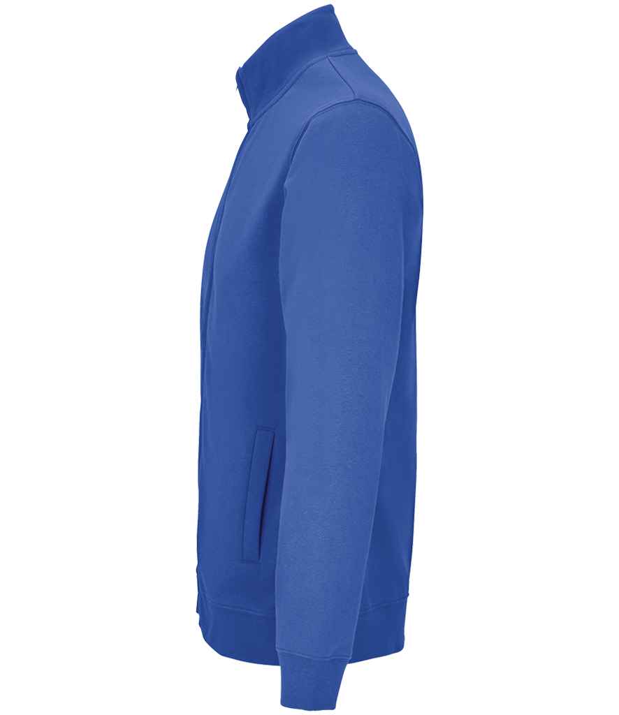 SOL'S Unisex Cooper Full Zip Sweat Jacket - Royal Blue