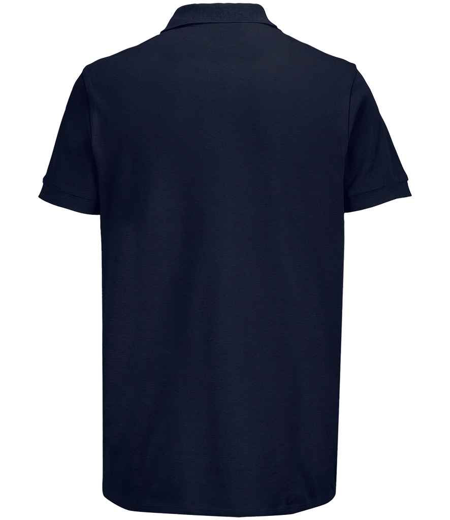 SOL'S Unisex Pacific Twin Piqué Polo Shirt - French Navy