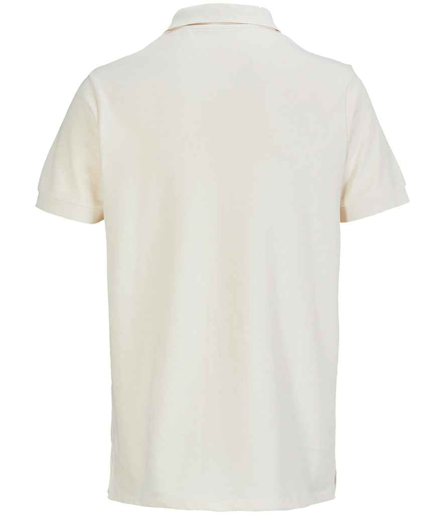 SOL'S Unisex Pacific Twin Piqué Polo Shirt - Natural
