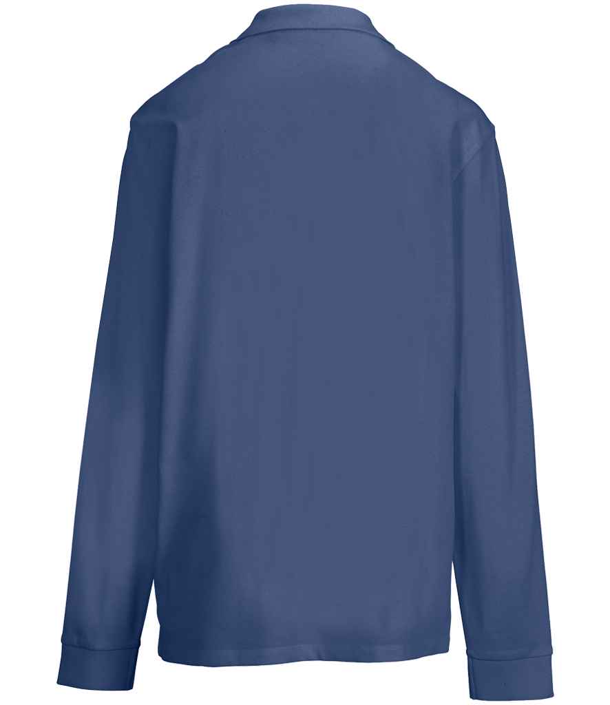 SOL'S Unisex Pacific Long Sleeve Piqué Polo Shirt - Denim