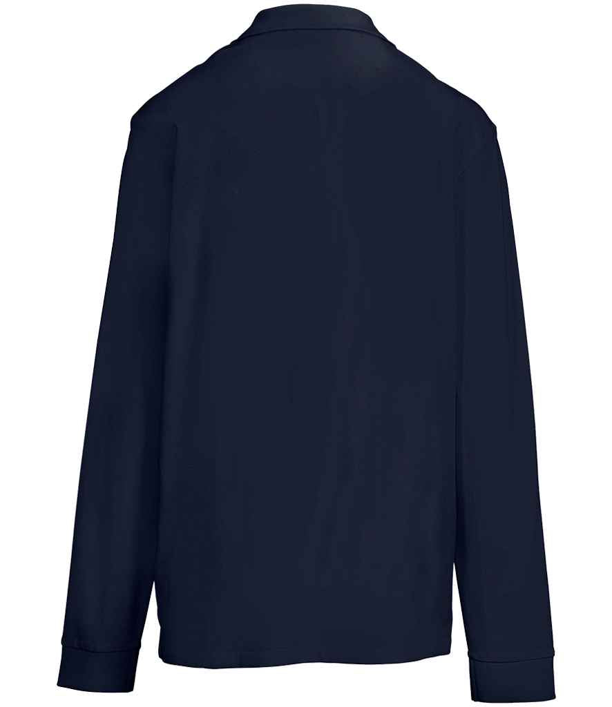 SOL'S Unisex Pacific Long Sleeve Piqué Polo Shirt - French Navy