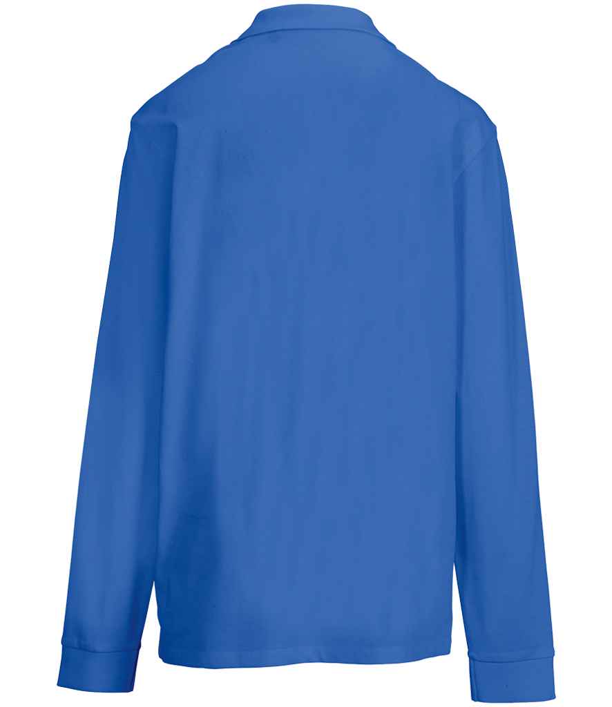 SOL'S Unisex Pacific Long Sleeve Piqué Polo Shirt - Royal Blue