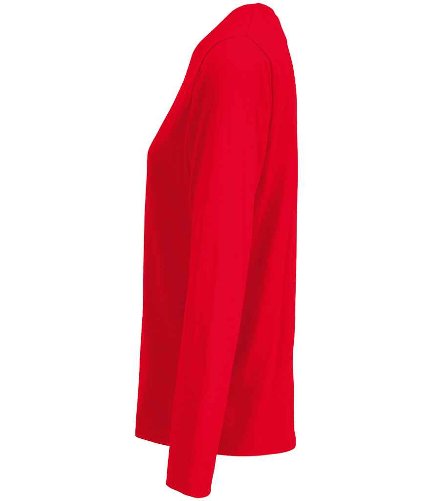 SOL'S Ladies Monarch Long Sleeve T-Shirt - Red