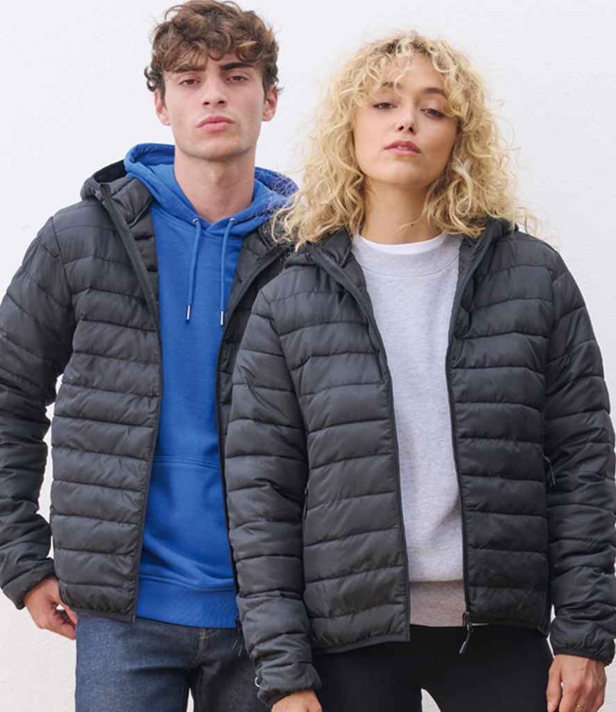 SOL'S Ladies Stream Hooded Jacket - Black
