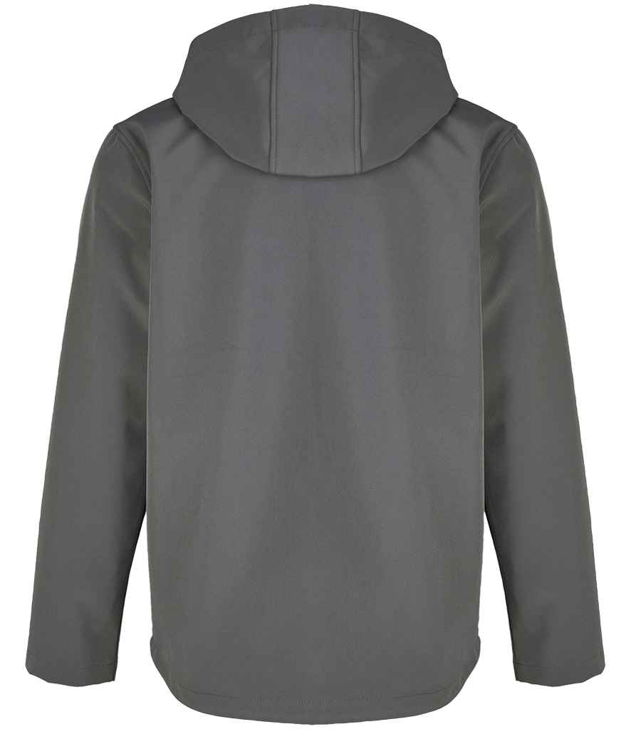 SOL'S Race Hooded Soft Shell Jacket - Charcoal