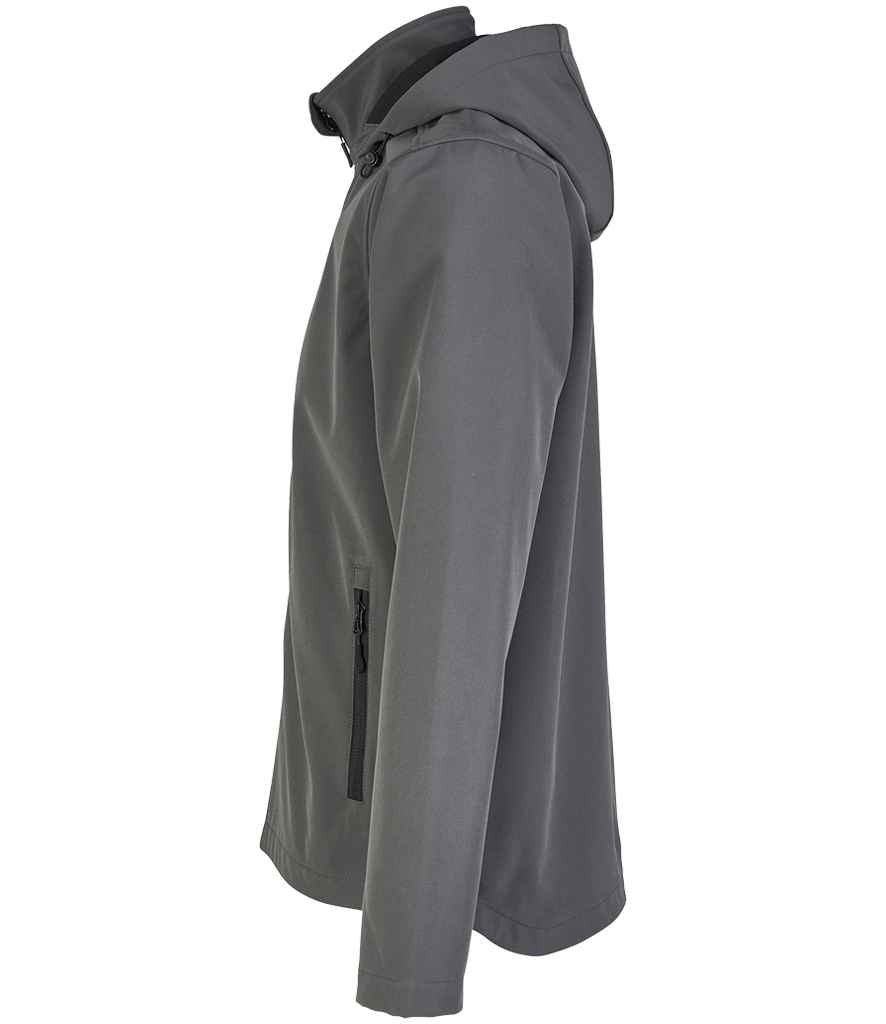 SOL'S Race Hooded Soft Shell Jacket - Charcoal