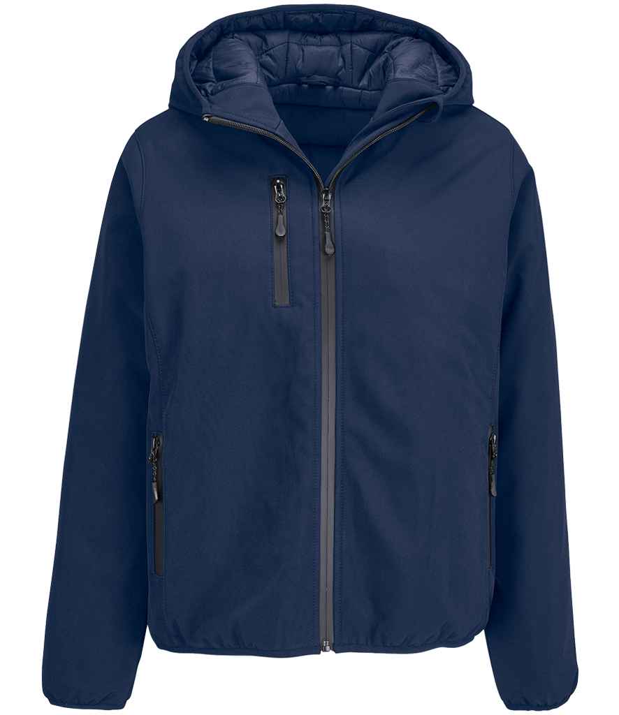 SOL'S Ladies Falcon Padded Soft Shell Jacket - Abyss Blue