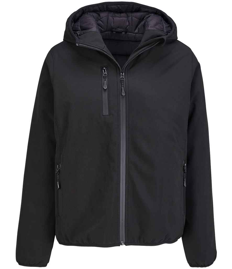 SOL'S Ladies Falcon Padded Soft Shell Jacket - Black