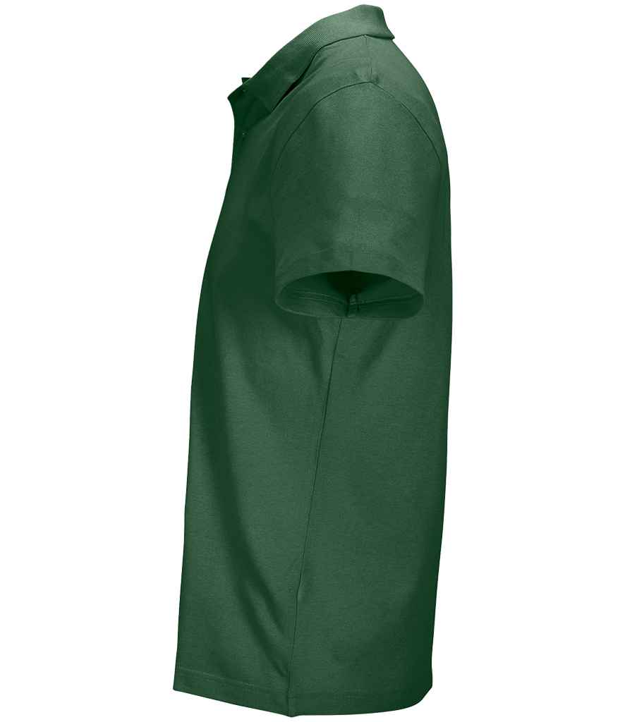 SOL'S Unisex Pulse Twin Piqué Polo Shirt - Bottle Green