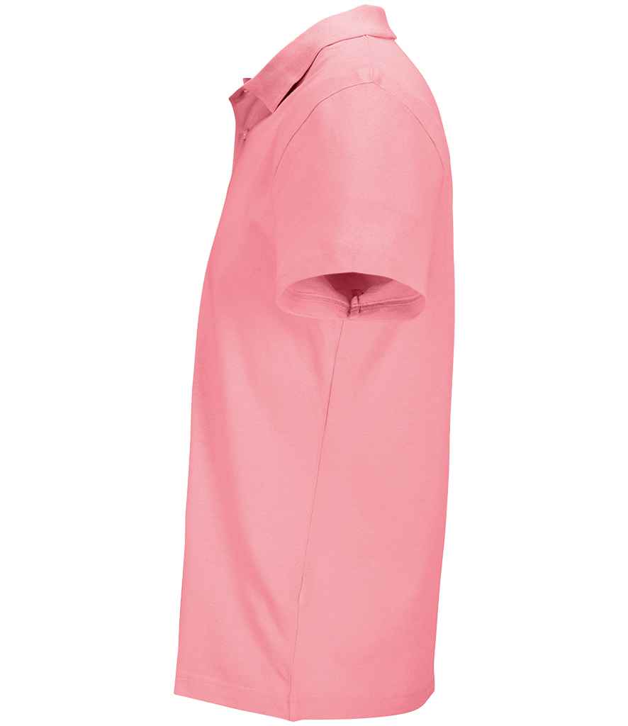 SOL'S Unisex Pulse Twin Piqué Polo Shirt - Candy Pink