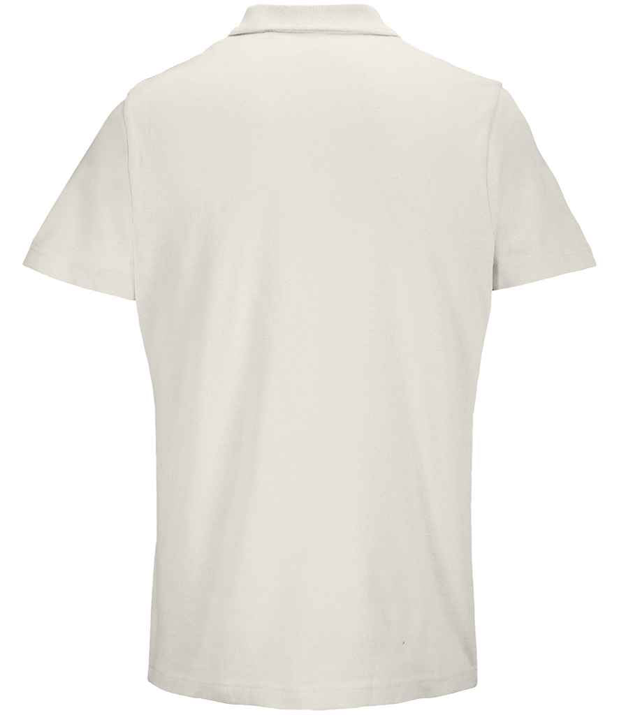 SOL'S Unisex Pulse Twin Piqué Polo Shirt - Off White