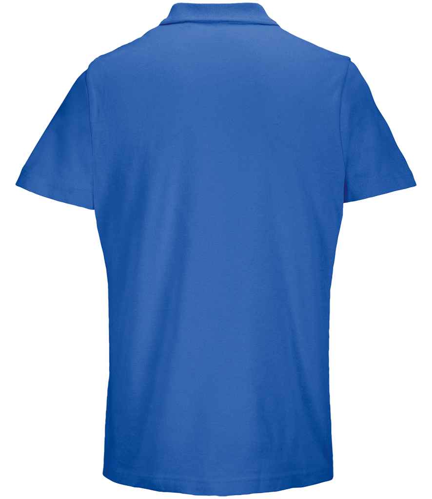 SOL'S Unisex Pulse Twin Piqué Polo Shirt - Royal Blue
