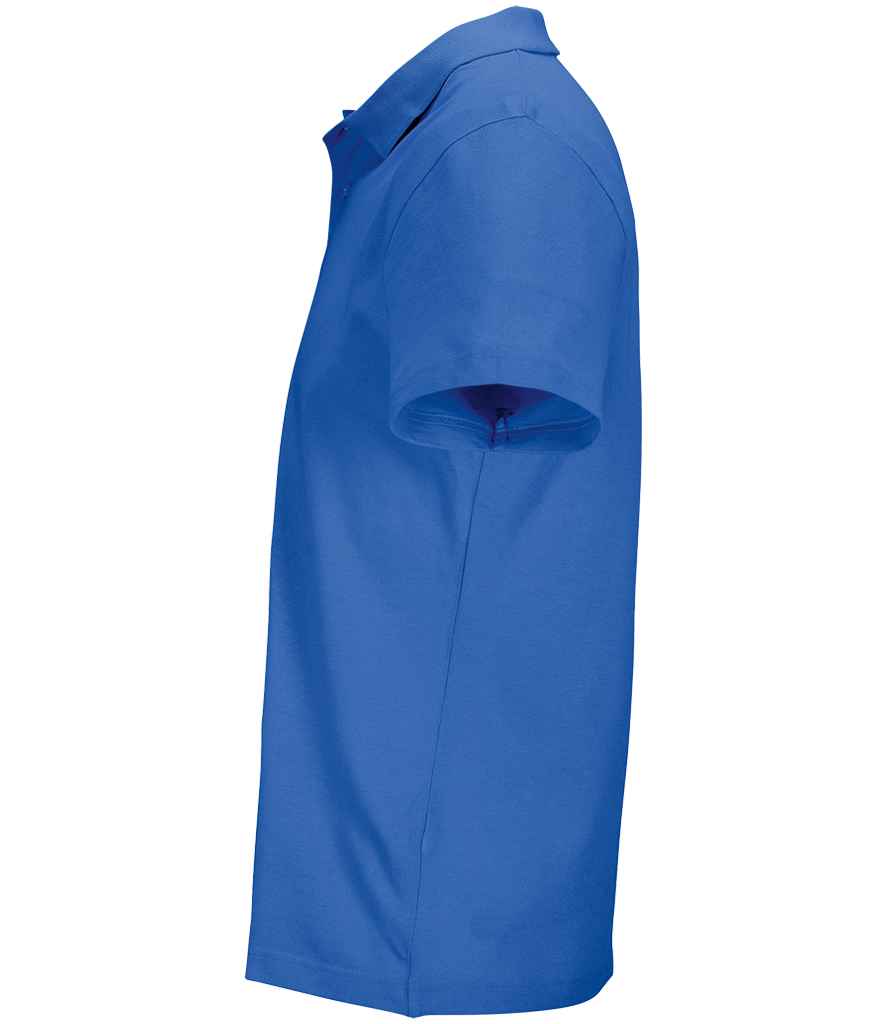 SOL'S Unisex Pulse Twin Piqué Polo Shirt - Royal Blue