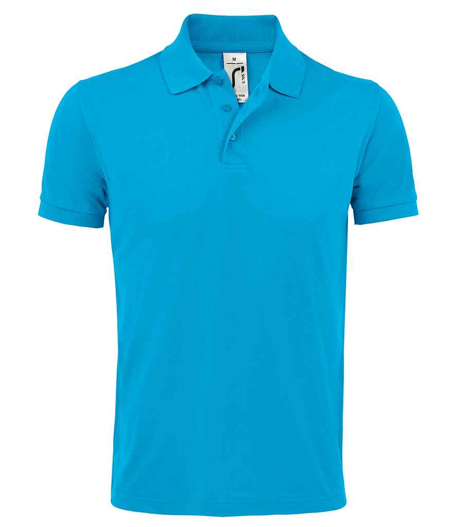 SOL'S Prime Poly/Cotton Piqué Polo Shirt - Aqua