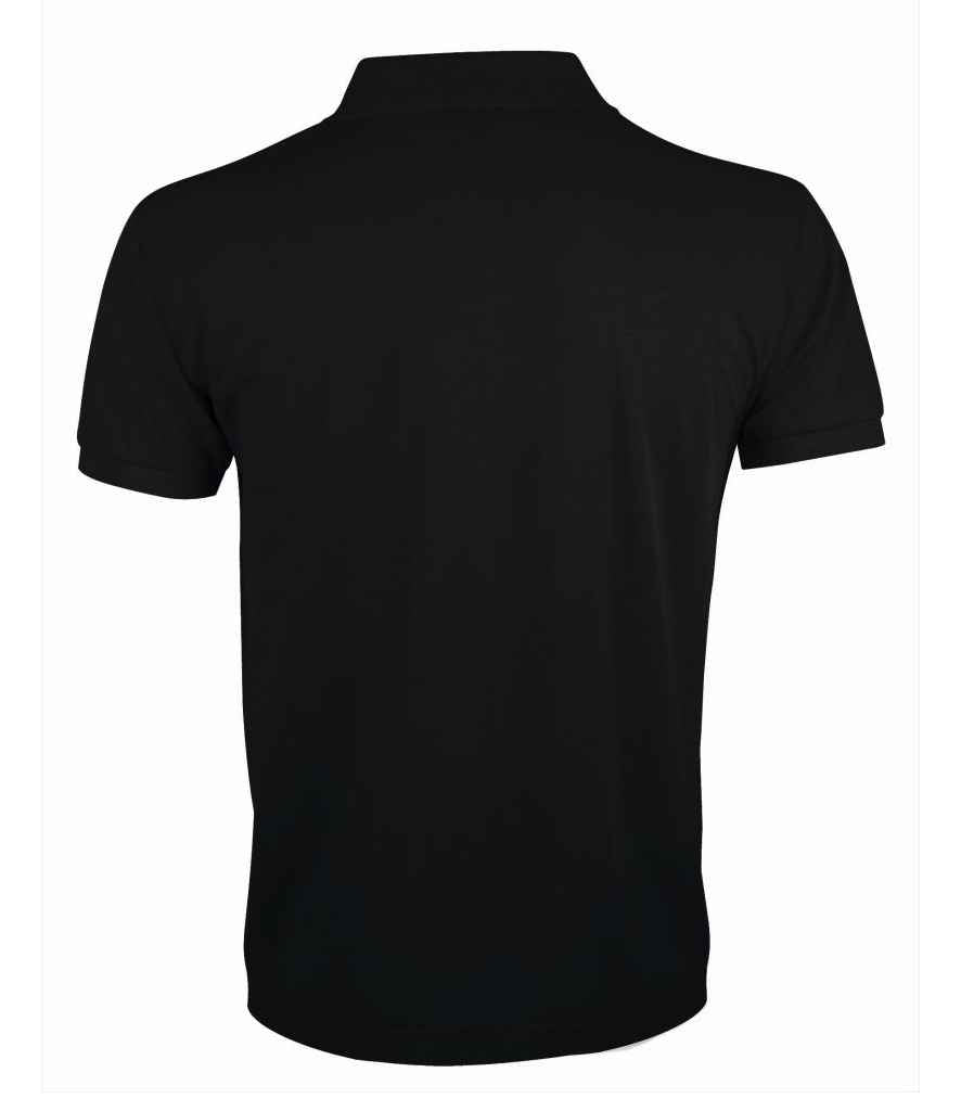 SOL'S Prime Poly/Cotton Piqué Polo Shirt - Black