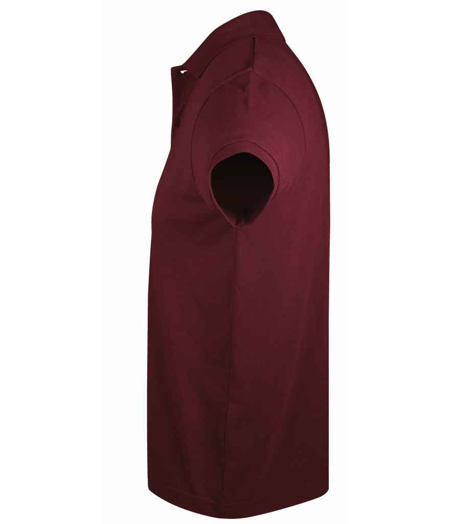 SOL'S Prime Poly/Cotton Piqué Polo Shirt - Burgundy