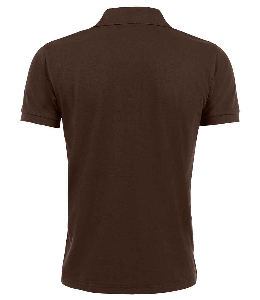 SOL'S Prime Poly/Cotton Piqué Polo Shirt - Chocolate