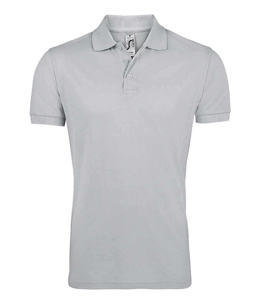 SOL'S Prime Poly/Cotton Piqué Polo Shirt - Pure Grey