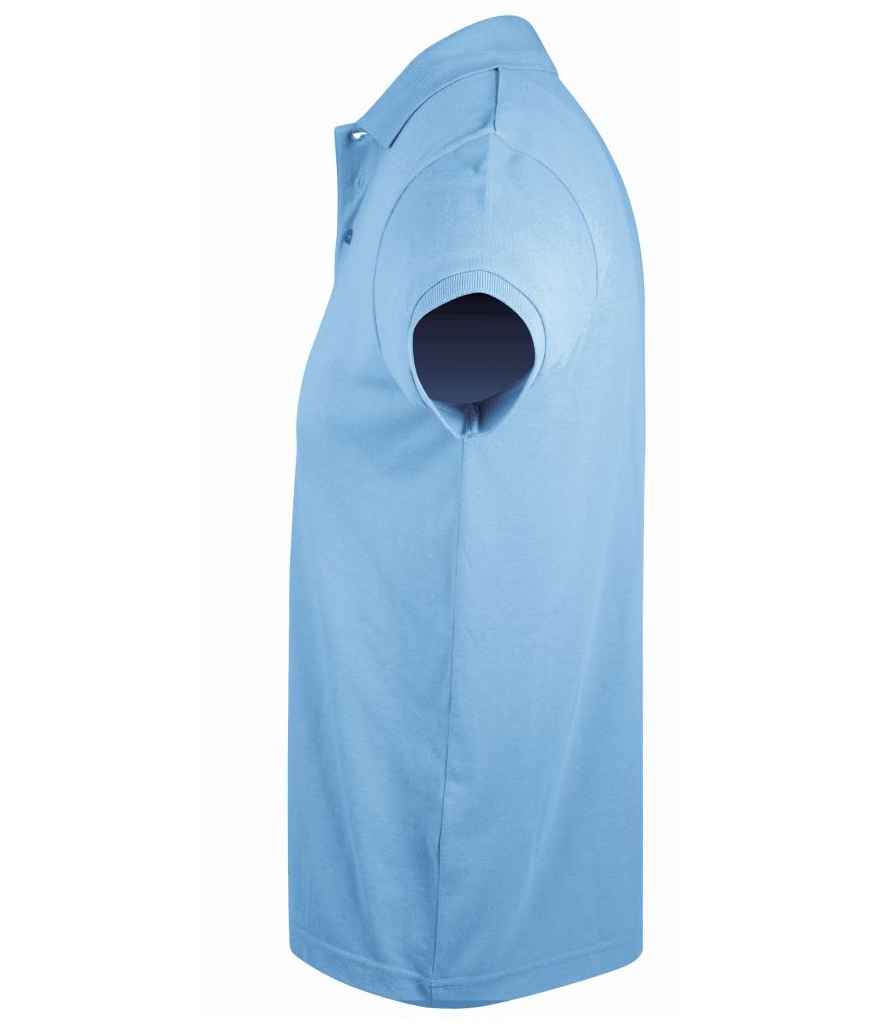 SOL'S Prime Poly/Cotton Piqué Polo Shirt - Sky Blue