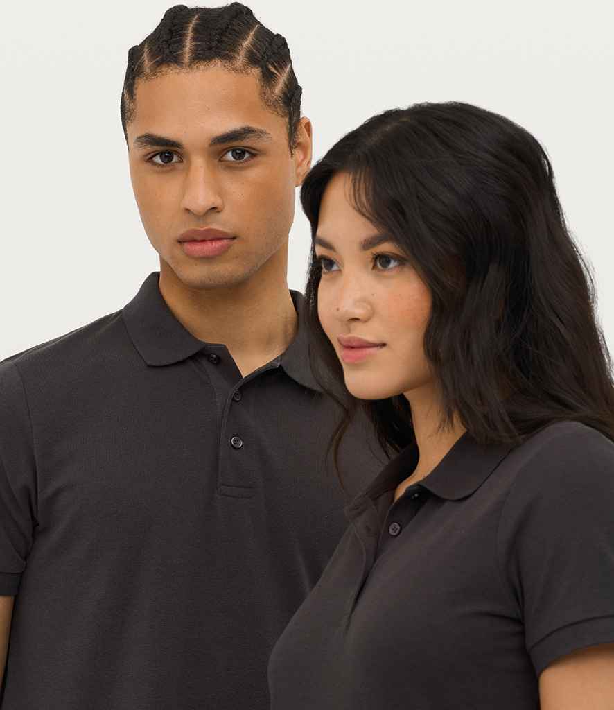 SOL'S Ladies Prime Poly/Cotton Piqué Polo Shirt - Dark Grey