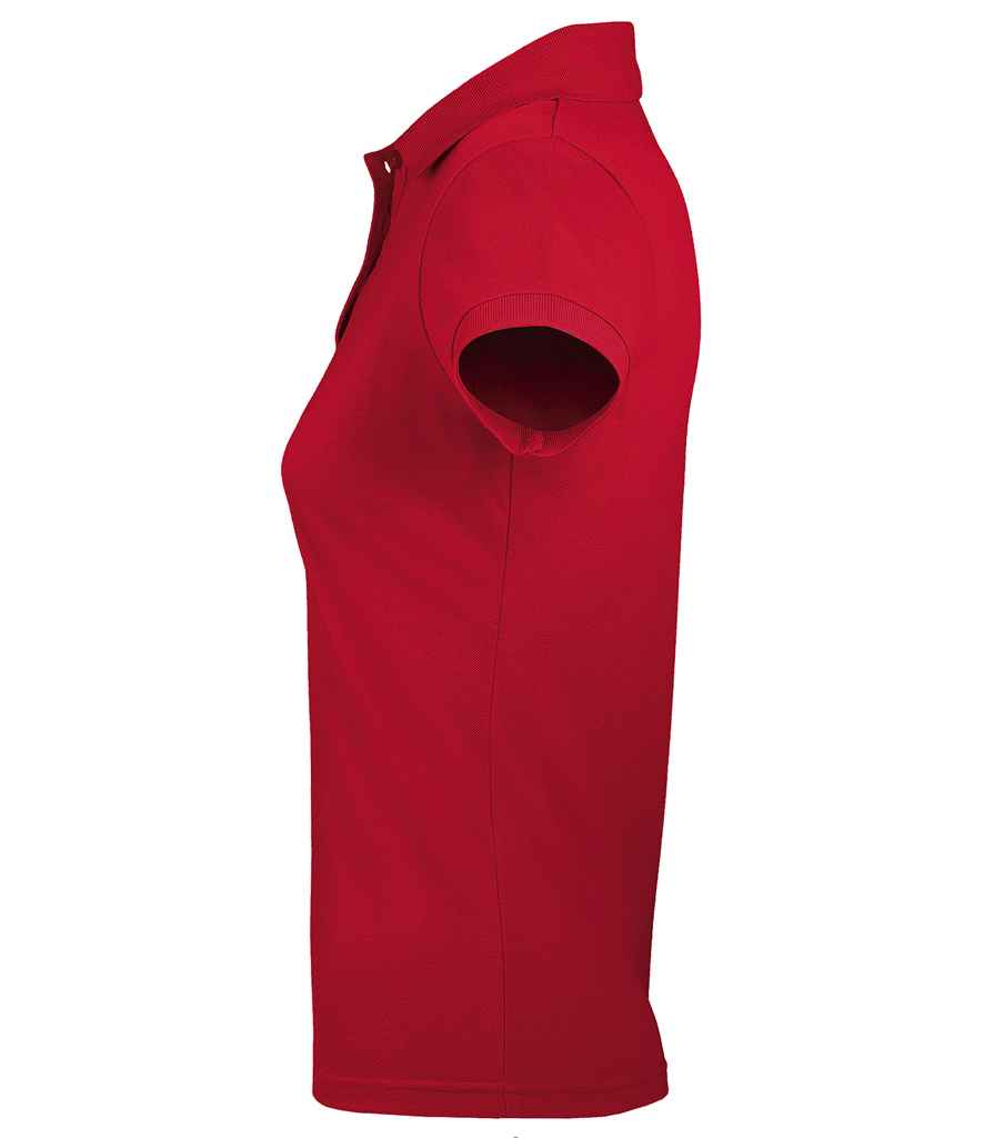 SOL'S Ladies Prime Poly/Cotton Piqué Polo Shirt - Red