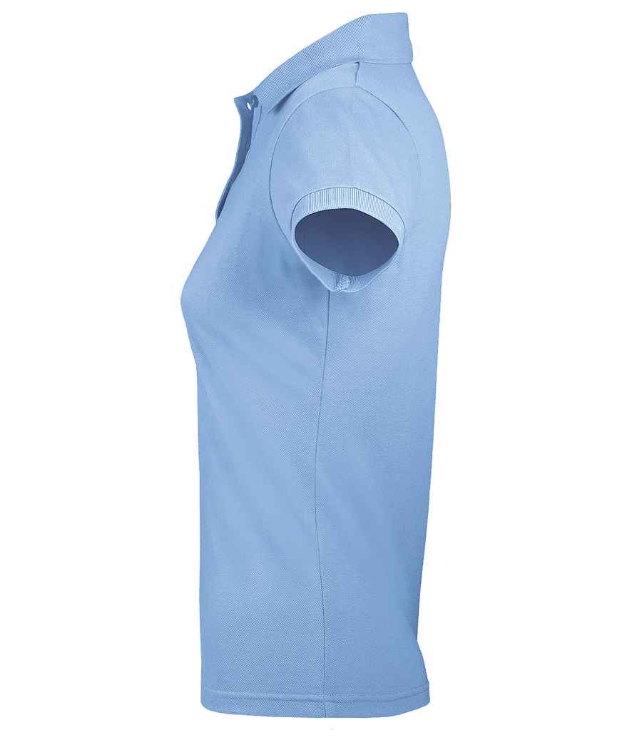 SOL'S Ladies Prime Poly/Cotton Piqué Polo Shirt - Sky Blue
