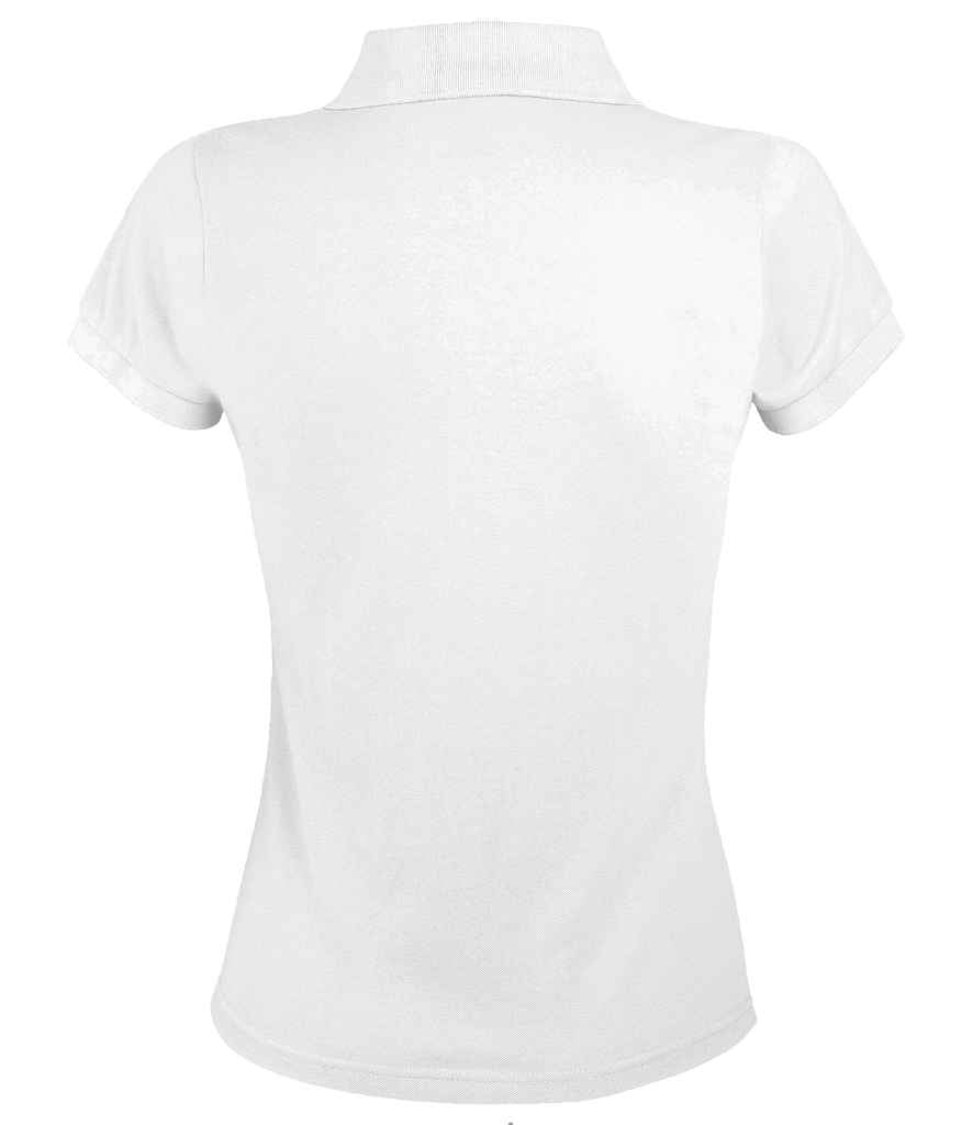 SOL'S Ladies Prime Poly/Cotton Piqué Polo Shirt - White