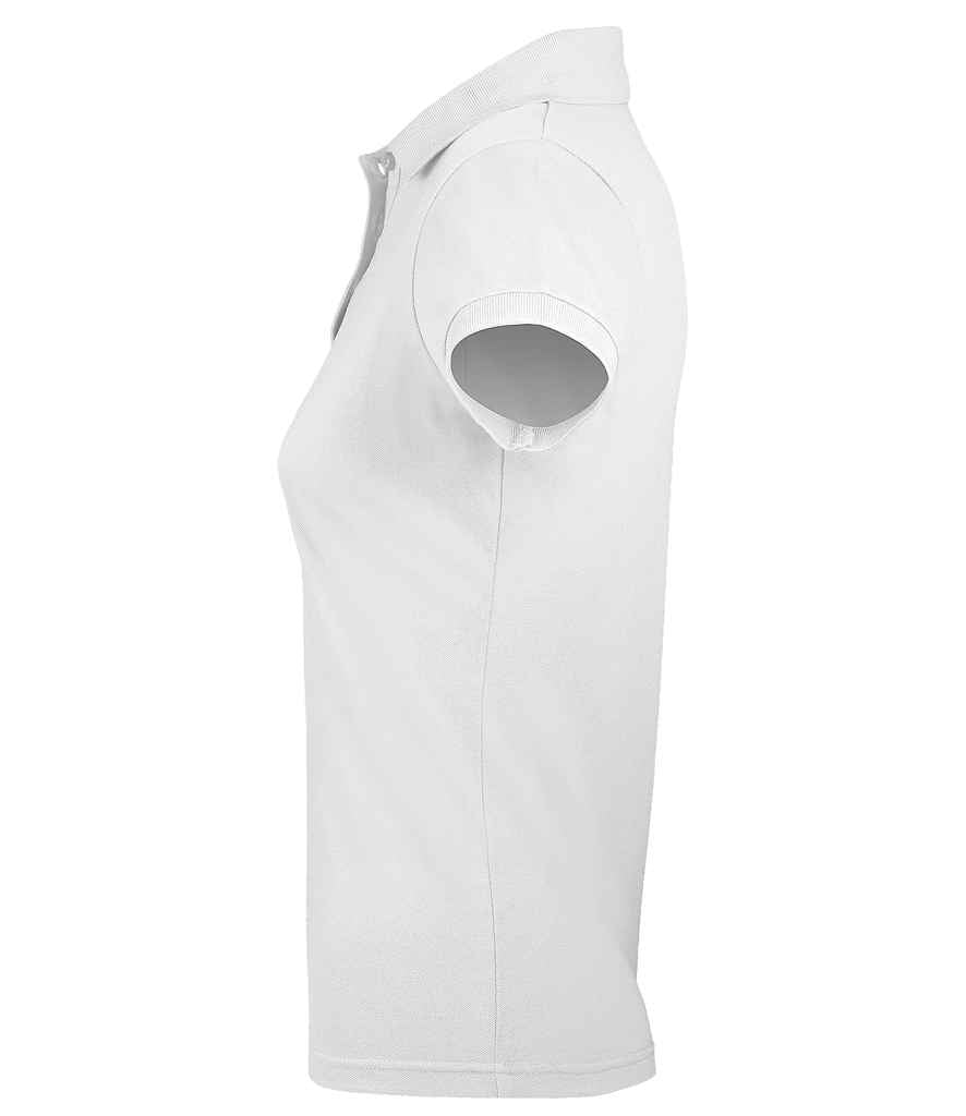 SOL'S Ladies Prime Poly/Cotton Piqué Polo Shirt - White