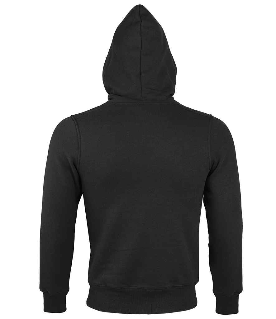 SOL'S Unisex Sherpa Hooded Jacket - Black
