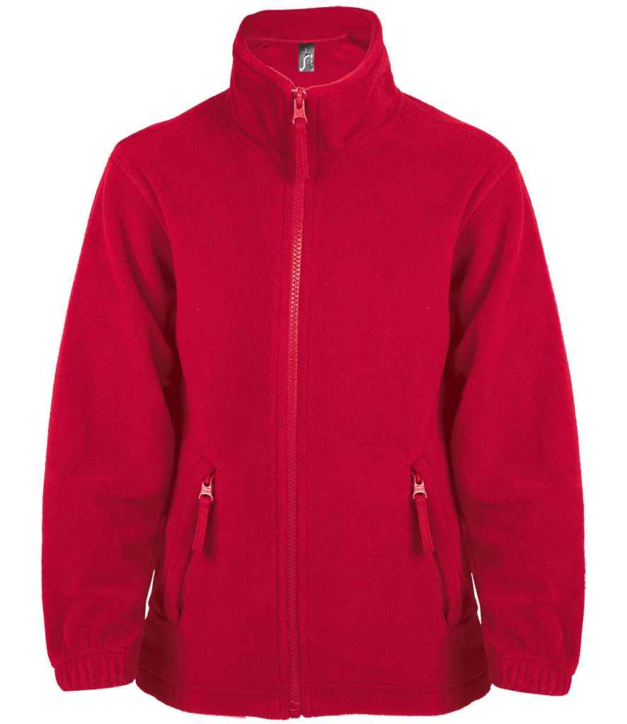 SOL'S Kids North Fleece Jacket - Red
