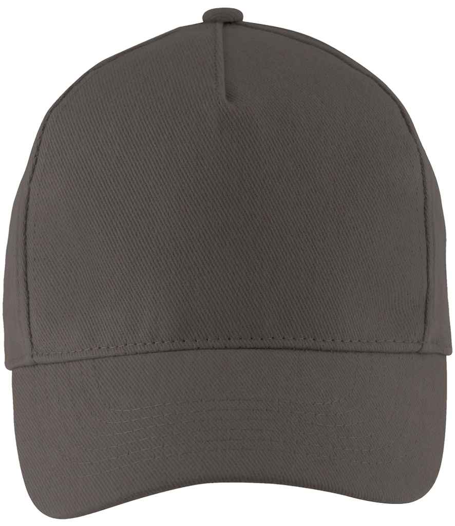 SOL'S Long Beach Cap - Carbon Grey