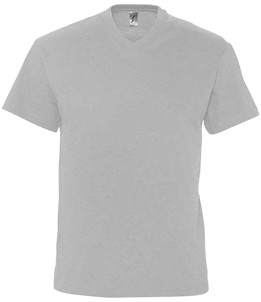 SOL'S Victory V Neck T-Shirt - Grey Marl