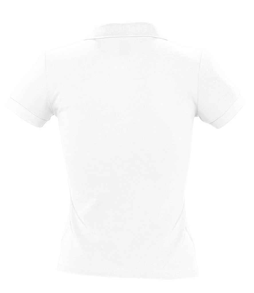 SOL'S Ladies People Cotton Piqué Polo Shirt - White