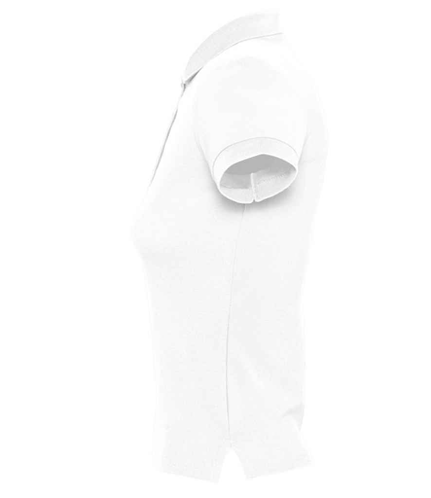 SOL'S Ladies People Cotton Piqué Polo Shirt - White
