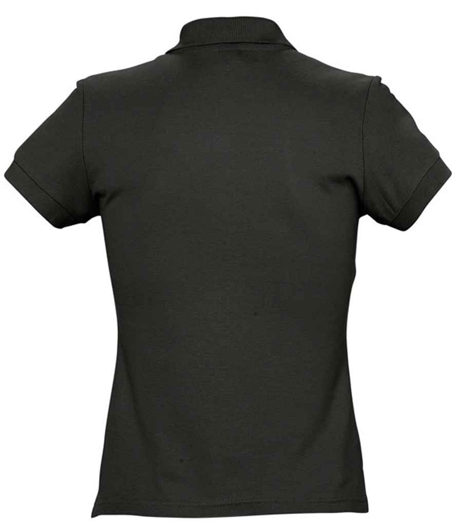 SOL'S Ladies Passion Cotton Piqué Polo Shirt - Black